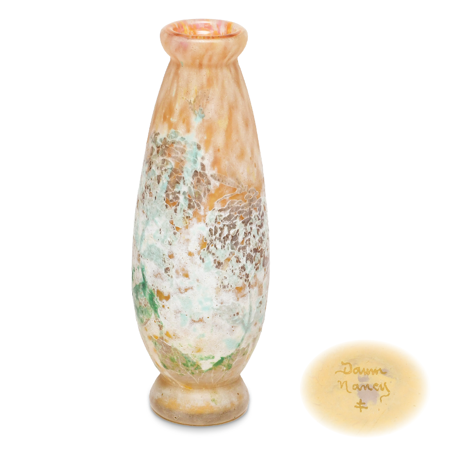 紫陽花に蝶と蜻蛉文花瓶