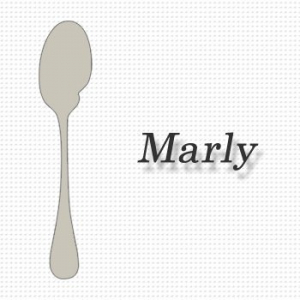 【納期:最長1年】クリストフル マルリー（スターリングシルバー）■ソーススプーン 14-38-094