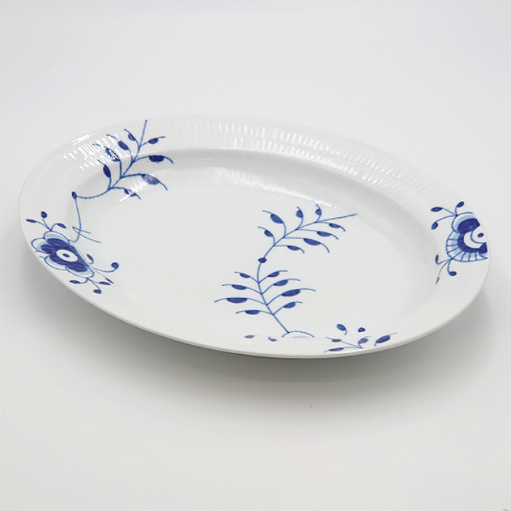 【店舗取り寄せ商品】ロイヤルコペンハーゲン ブルーフルーテッド・メガ オーバル36.5cm 1016891 （2 381 375）
