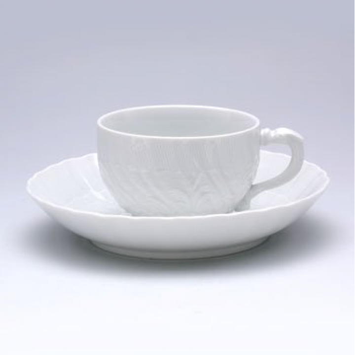 【倉庫取り寄せ商品】マイセン スワンホワイト コーヒーカップ&ソーサー 000001-05584