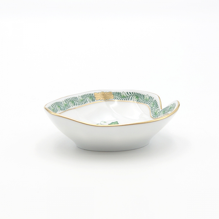 【倉庫取り寄せ商品】ヘレンド アポニーグリーン アシュトレー9.5cm AV-7702-0-00