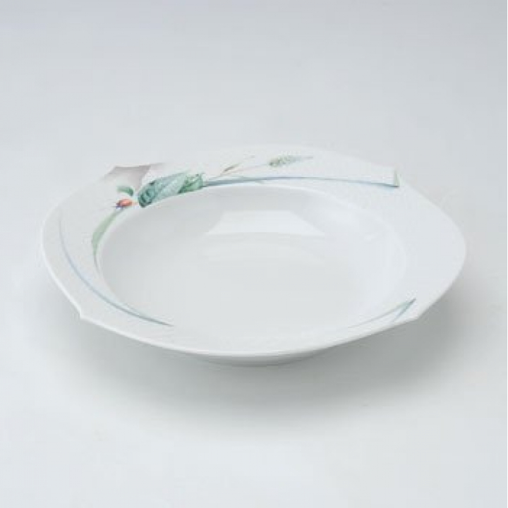 【納期:最長1年】マイセン 森の声 スーププレート23cm 614501-29488