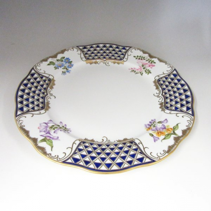 【店舗取り寄せ商品】ヘレンド ブルーダイヤモンド プレート28.5cm MTFC-20527-0-00