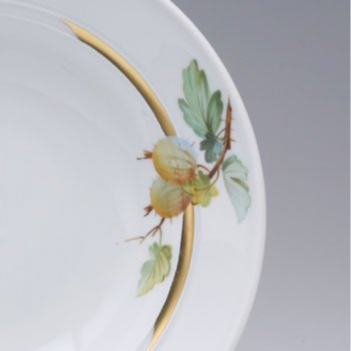 【倉庫取り寄せ商品】マイセン フルーツボール20.5cmグズベリー 243001-33440-3