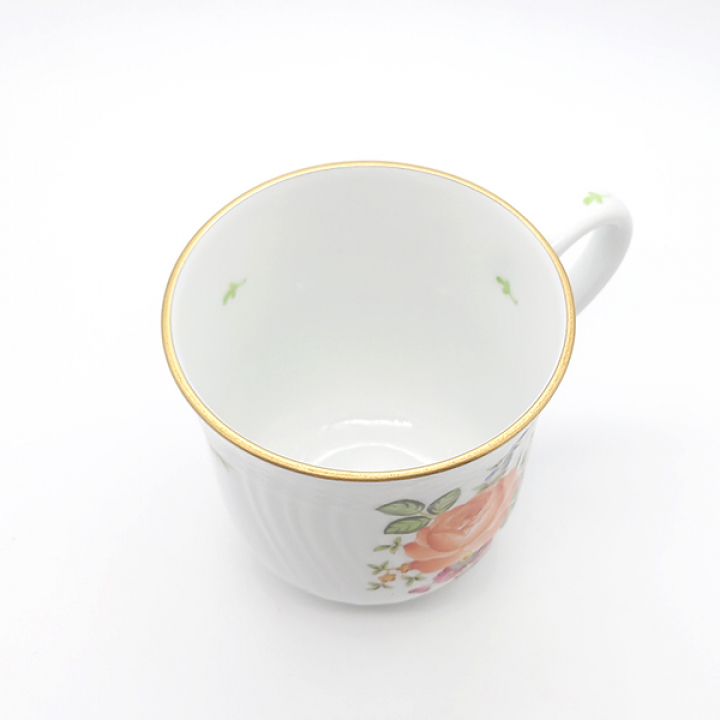 【倉庫取り寄せ商品】ヘレンド ペティローズブーケ ミルクマグ（オレンジ） PBR-2-1729-0-00