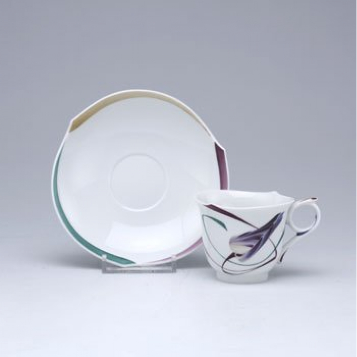 【倉庫取り寄せ商品】マイセン ユーゲント コーヒーカップ&ソーサー（S）チューリップ 614601-28579T