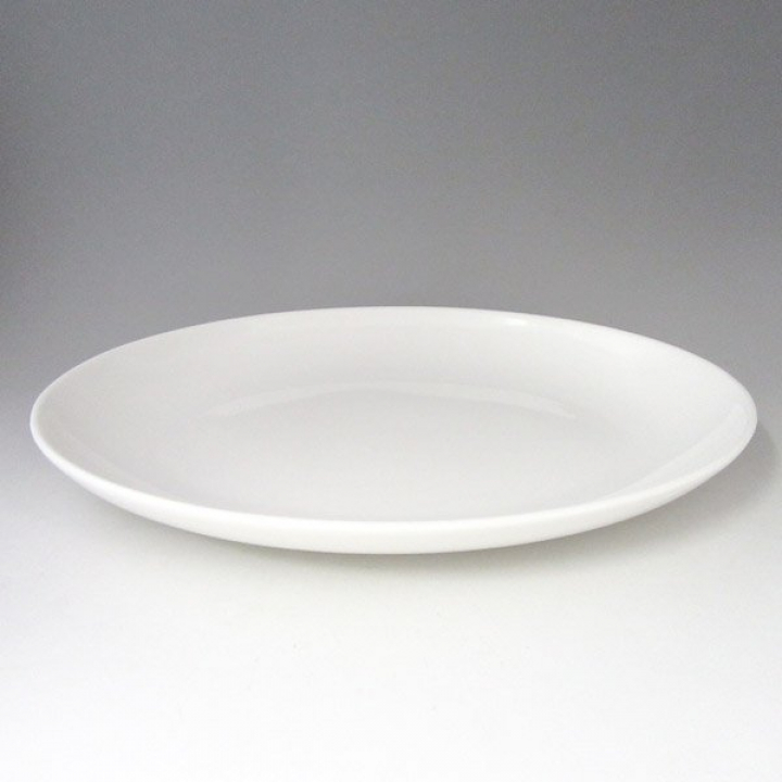 【倉庫取り寄せ商品】ウェッジウッド ホワイトコノート オーバルディッシュ28cm