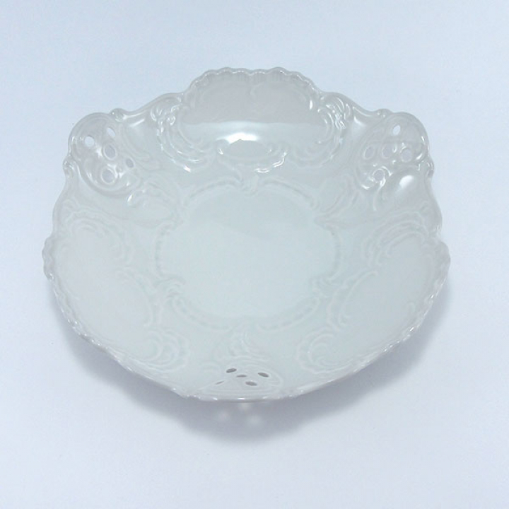 【倉庫取り寄せ商品】リンドナー プレインホワイト ボールレース20cm 23039