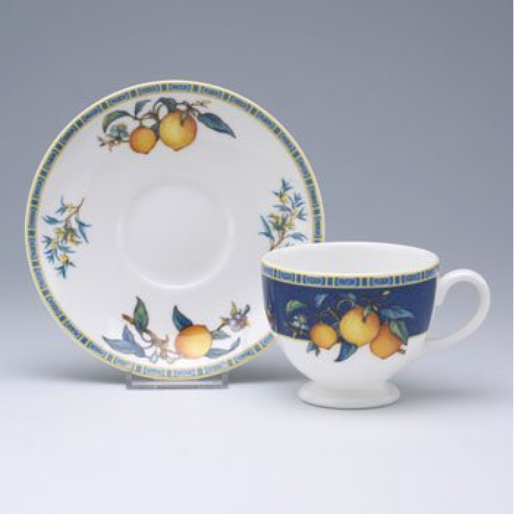 【店舗取り寄せ商品】ウェッジウッド シトロン ティーカップ&ソーサー（珈琲紅茶兼用）