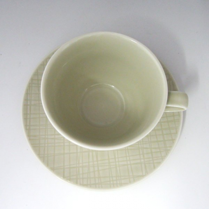 【店舗取り寄せ商品】ローゼンタール メッシュ・クリーム コーヒーカップ&ソーサー 405153-14642-14741