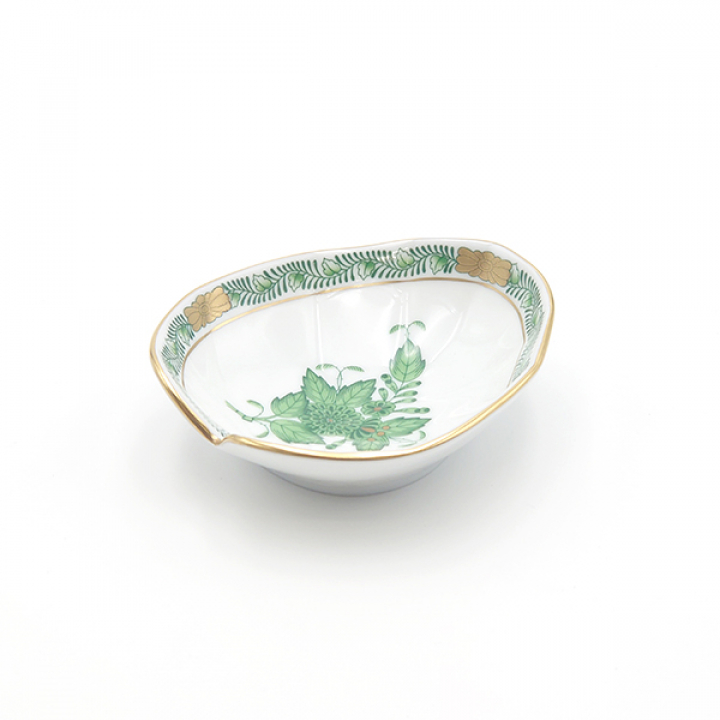 【倉庫取り寄せ商品】ヘレンド アポニーグリーン アシュトレー9.5cm AV-7702-0-00