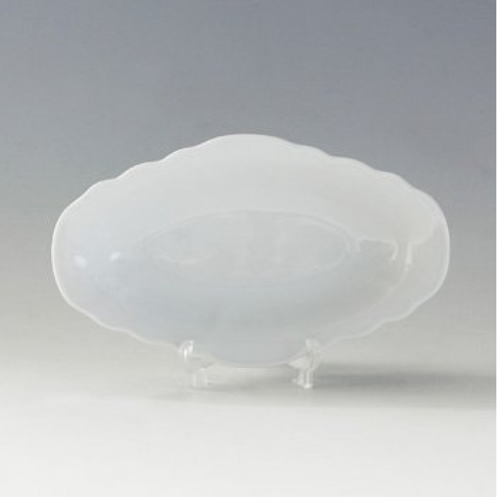 フッチェンロイター マリアテレジアホワイト ピクルスディッシュ25cm 15323