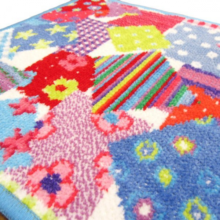 【倉庫取り寄せ商品】フェイラー ウォッシュタオル マイパッチ ブルー 25x25cm