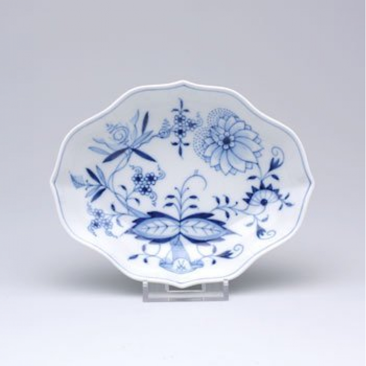 【納期:最長1年】マイセン ブルーオニオン ディッシュ菱形16cm 800101-53606