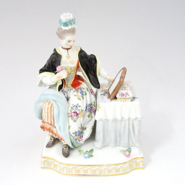【店舗取り寄せ商品】マイセン フィギュア 五感人形 視覚 14cm 900300-70662
