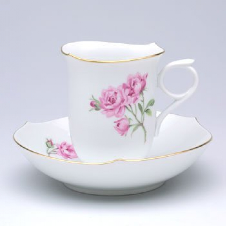 【納期:最長1年】マイセン フラワー コーヒーカップ&ソーサー 039210-28582Roschen
