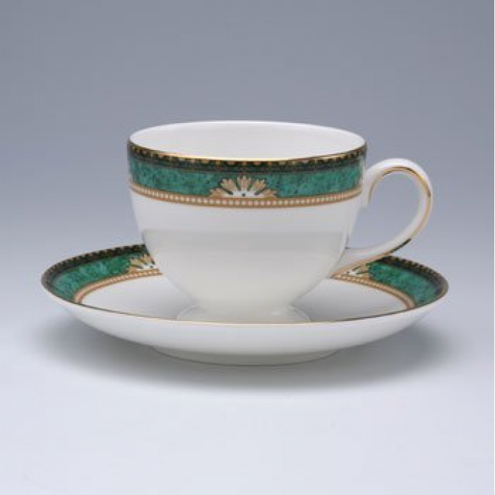 【倉庫取り寄せ商品】ウェッジウッド ランボーン ティーカップ&ソーサー（珈琲紅茶兼用）