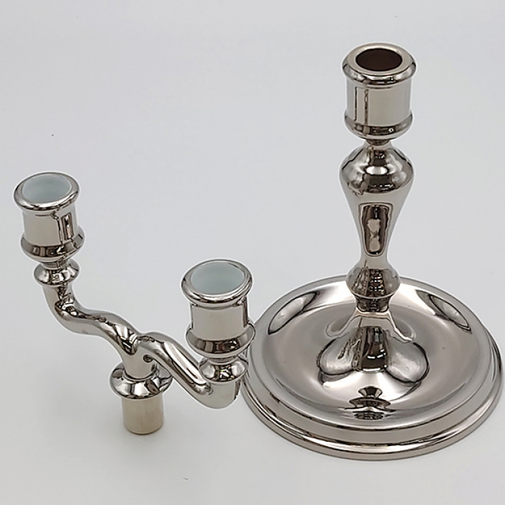 【倉庫取り寄せ商品】ヘレンド キャンドルスティック プラチナ PLATI-7916/7936-0-00