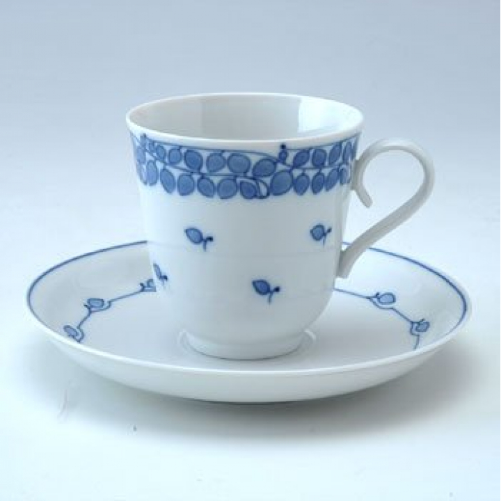 【店舗取り寄せ商品】マイセン ブルーパニクル コーヒーカップ&ソーサー 821801-33582