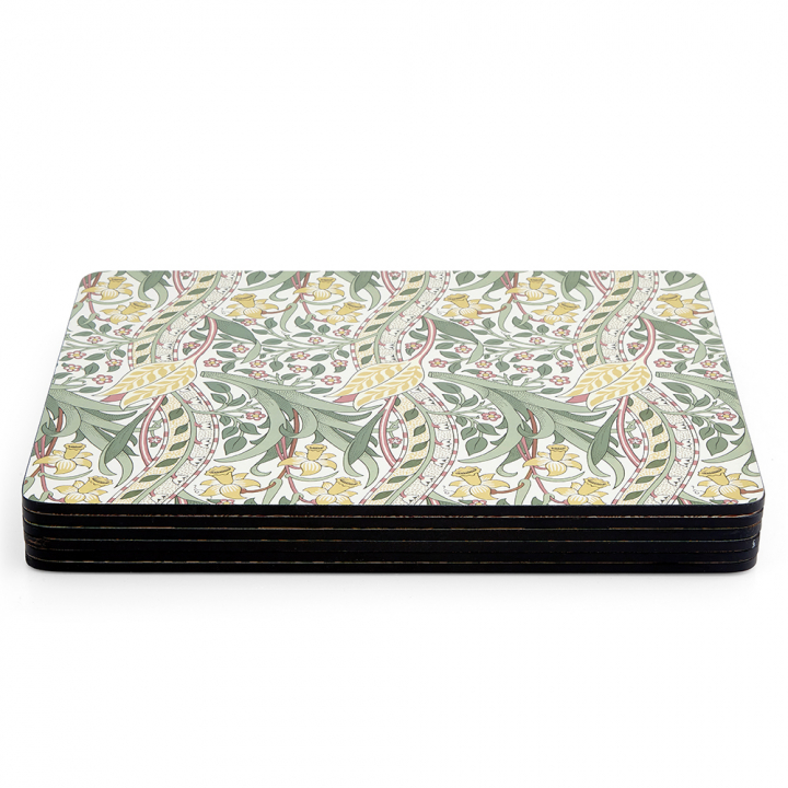 【倉庫取り寄せ商品】スポード ウィリアムモリス プレイスマット30x23cm 6枚セット X0010569174