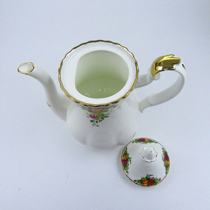 【納期:最長1年】ロイヤルアルバート オールドカントリーローズ コーヒーポット IOLCOR00141