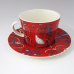 【倉庫取り寄せ商品】イッタラ（iittala） タイカ コーヒーカップ&ソーサー（レッド）