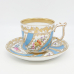 【納期:最長1年】ヘレンド コレット コーヒーカップ&ソーサー COLETTE-2706-0-00