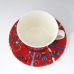 【倉庫取り寄せ商品】イッタラ（iittala） タイカ コーヒーカップ&ソーサー（レッド）