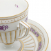 【倉庫取り寄せ商品】ヘレンド アポニーライラック コーヒーカップ&ソーサー（アンピール） AL-4467-0-00